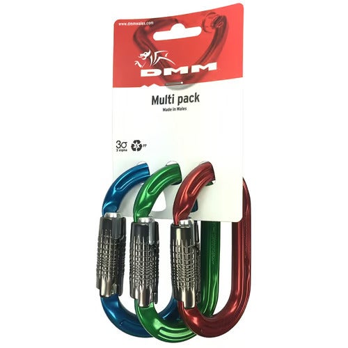 DMM Ultra O Locksafe Carabiner – Triple Multi Pack